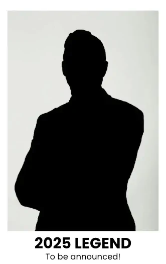 Lunch wiht a legend silhouette
